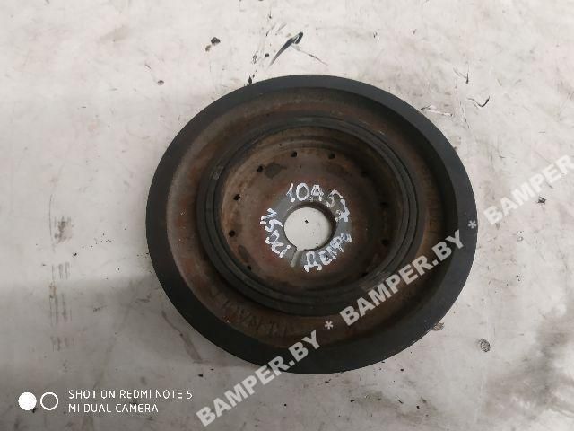 шкив коленвала Renault Scenic 2 поколение 2006, 1.5 л., дизель, минивэн - фото №1