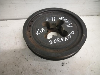 шкив коленвала Kia Sorento 1 поколение 2004, 2.4 л., бензин, МКПП, внедорожник 5 дв.