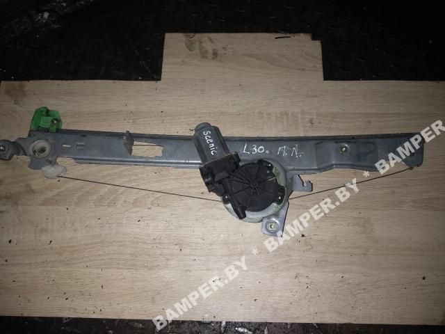 стеклоподъемник передний левый Renault Scenic 2 поколение 2004, 1.5 л., дизель, минивэн - фото №1