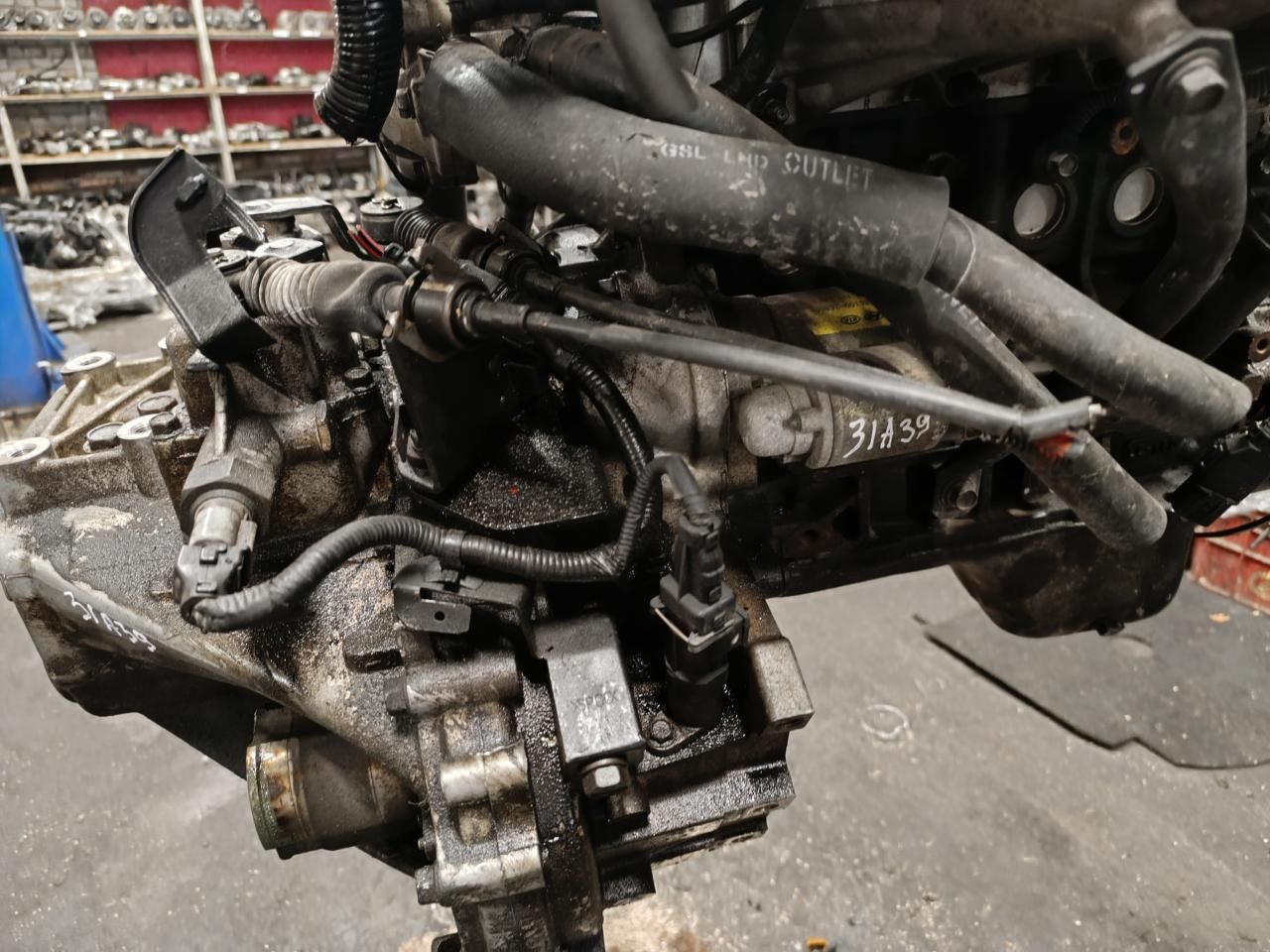 стартер Hyundai Accent 2 поколение (LC) 2007, 1.6 л., i, бензин, МКПП - фото №1