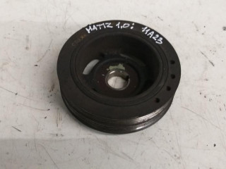 шкив коленвала Chevrolet Matiz 2 поколение 2006, 1.0 л., бензин, МКПП, хетчбэк 5 дв.