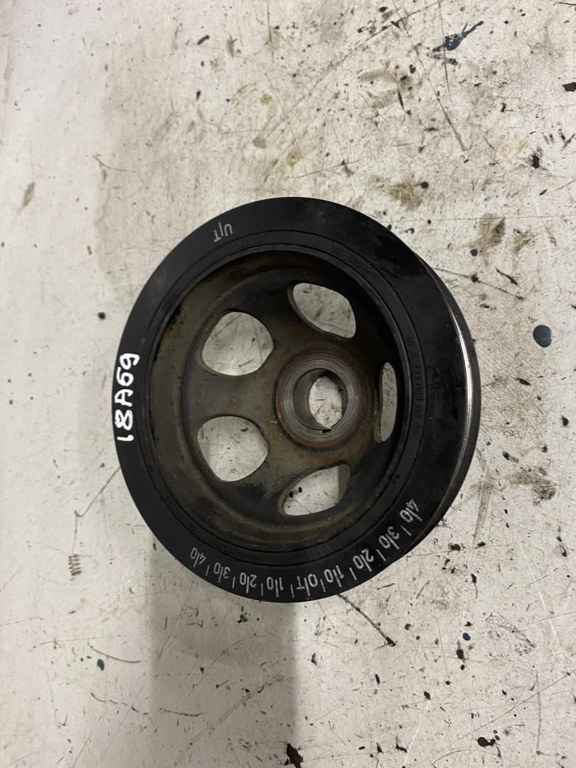 шкив коленвала Mercedes-Benz C-Класс W203/S203/CL203 2002, 1.8 л., Ti, бензин, МКПП - фото №1