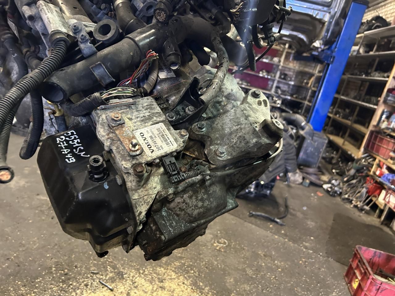 КПП автоматическая (АКПП) Volvo V50 1 поколение 2005, 2.4 л., i, бензин, АКПП, 55-51SN - фото №1