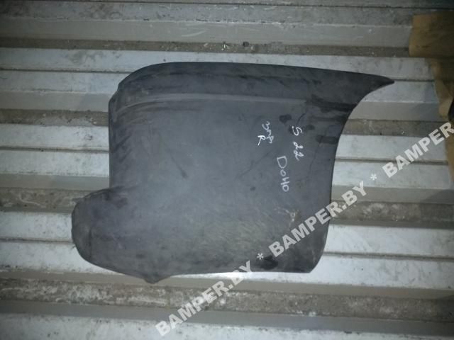 клык бампера задний правый Fiat Doblo 1 поколение 2002, 1.9 л., дизель - фото №1