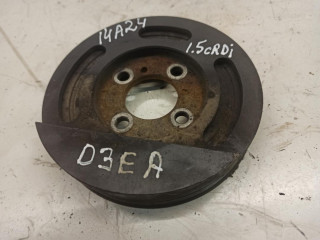 шкив коленвала Hyundai Accent 2 поколение (LC) [рестайлинг] 2004, 1.5 л., дизель, МКПП, хетчбэк 5 дв.