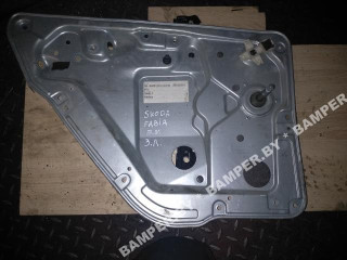 стеклоподъемник задний левый Skoda Fabia 1 поколение (6Y) 2003, BN