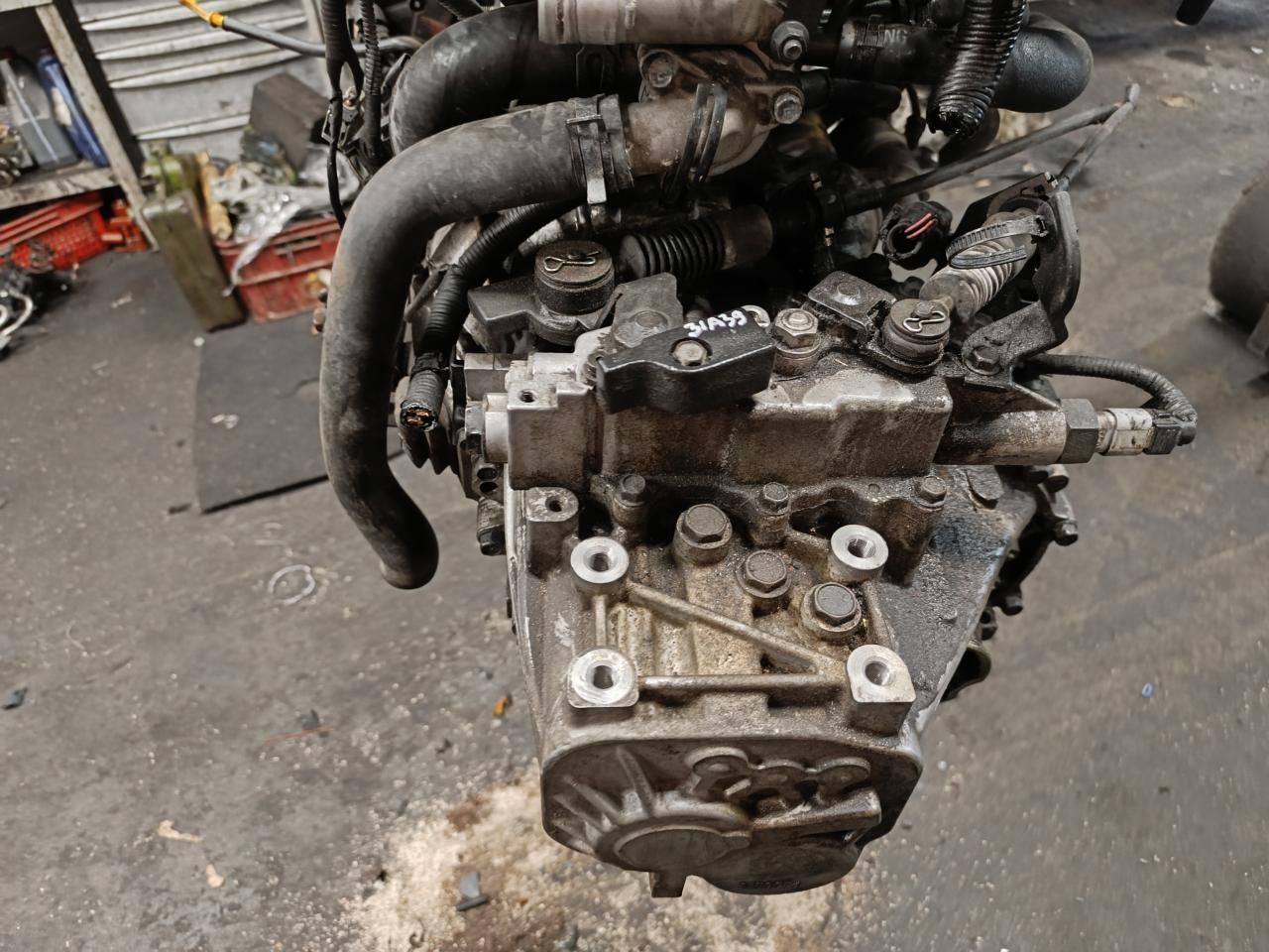 КПП механическая (МКПП) Hyundai Accent 2 поколение (LC) 2007, 1.6 л., i, бензин, МКПП, M56CF1 - фото №1