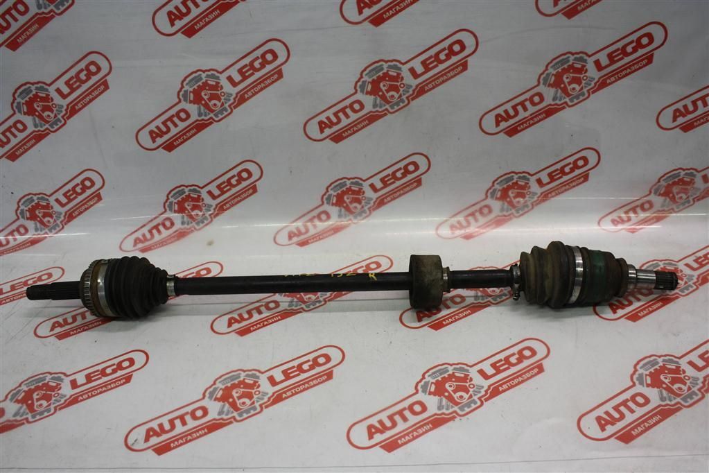 полуось передняя правая (приводной вал, ШРУС) Toyota Vitz XP10 SCP10 2000, 1.0 л., 1SZ-FE, бензин, АКПП, черный, хетчбэк 5 дв., передний привод, правый руль - фото №1