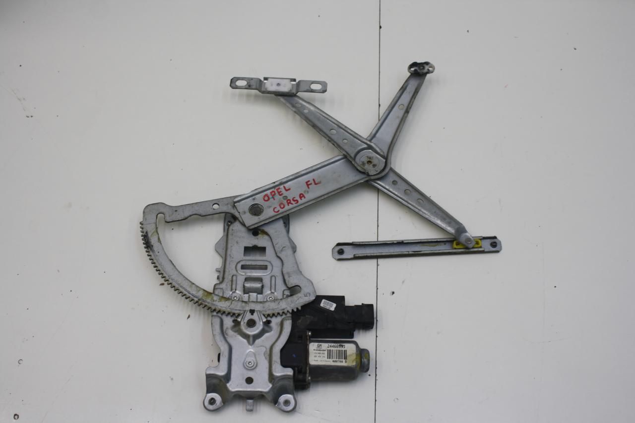 стеклоподъемник передний левый Opel Corsa C F68 2003, 1.2 л., Z 12 XE, бензин, робот, хетчбэк 5 дв. - фото №1