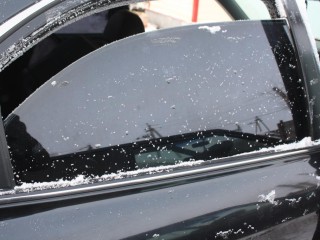 стекло двери задней правой Hyundai Sonata 4 поколение [рестайлинг] EF 2004, 2.0 л., G4JP, бензин, МКПП, бежевый, седан, передний привод, 8342038020