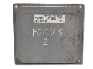 блок управления двигателем Ford Focus 2 поколение [рестайлинг] 2010, 1.6 л., SHDA, МКПП, черный, передний привод, S118934205