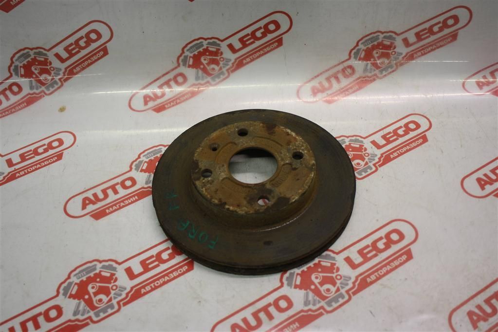 диск тормозной передний Chery Fora 1 поколение 2007, SQR484F, бензин, МКПП, черный, седан, передний привод, правый руль, A213501075 - фото №1