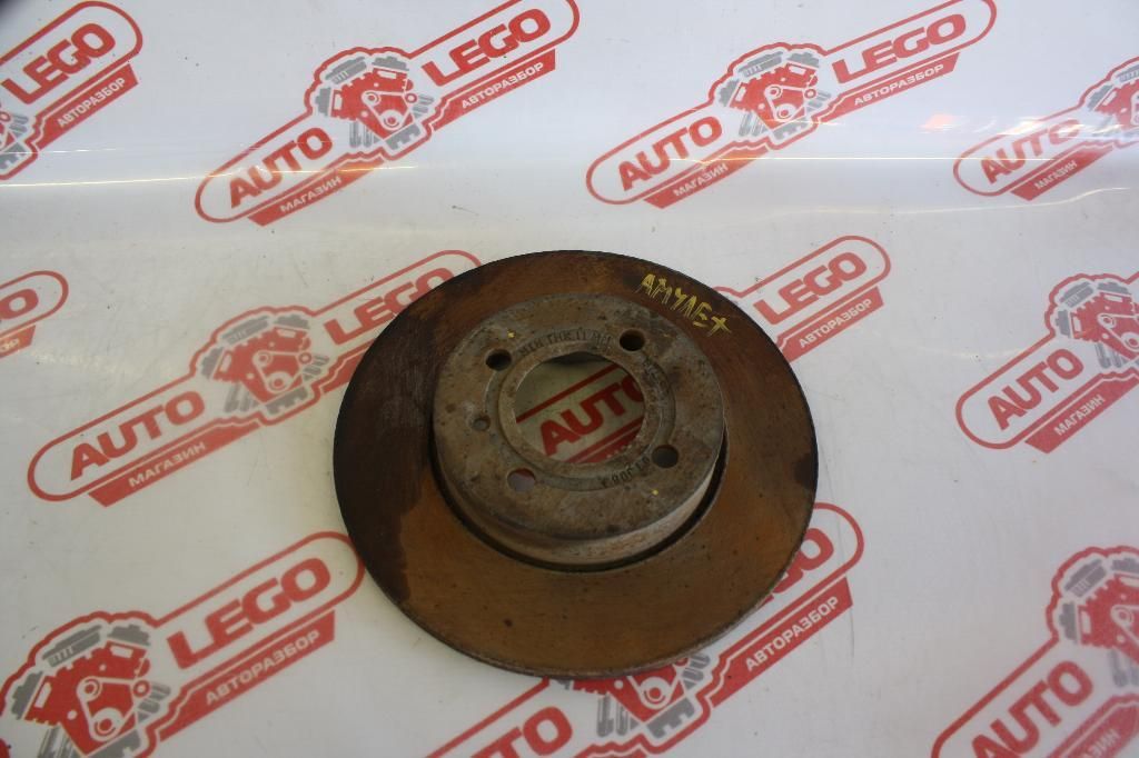 диск тормозной передний Chery Amulet (A15) 1 поколение 2006, SQR480ED, бензин, МКПП, серый, седан, передний привод, A113501075 - фото №1