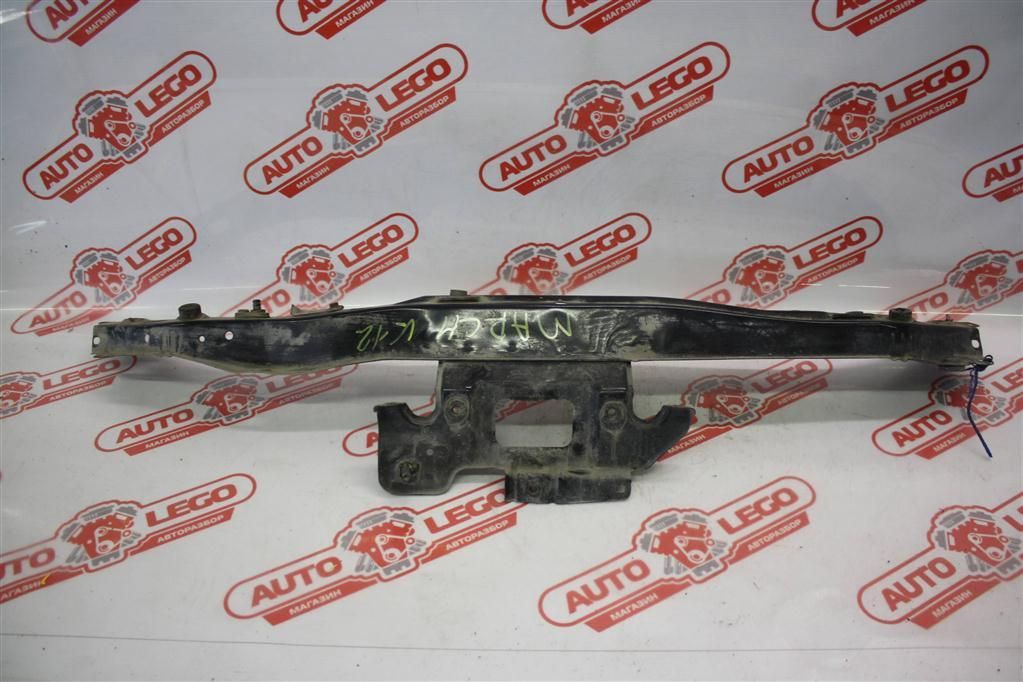 кассета радиаторов Nissan March K12 AK11 2002, 1.2 л., CR12DE, бензин, АКПП, черный, хетчбэк 5 дв., передний привод, правый руль, 62511AX000 - фото №1