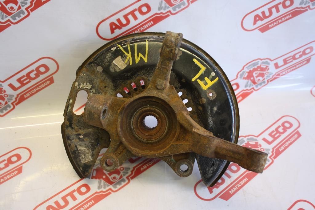 кулак поворотный левый Geely MK 1 поколение 2009, 1.5 л., MR479QA, бензин, МКПП, черный, седан, передний привод, 1014001997 - фото №1