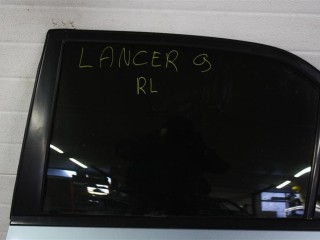 стекло двери задней левой Mitsubishi Lancer 9 поколение C12W 2006, 1.6 л., 4G18, бензин, МКПП, зеленый, седан, передний привод, MR525741