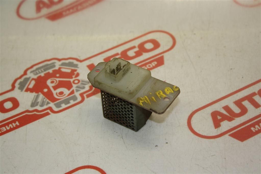 сопротивление печки Mitsubishi Mirage 5 поколение 1999, 1.3 л., 4G13 (12V), бензин, АКПП, черный, купе, передний привод, правый руль - фото №1