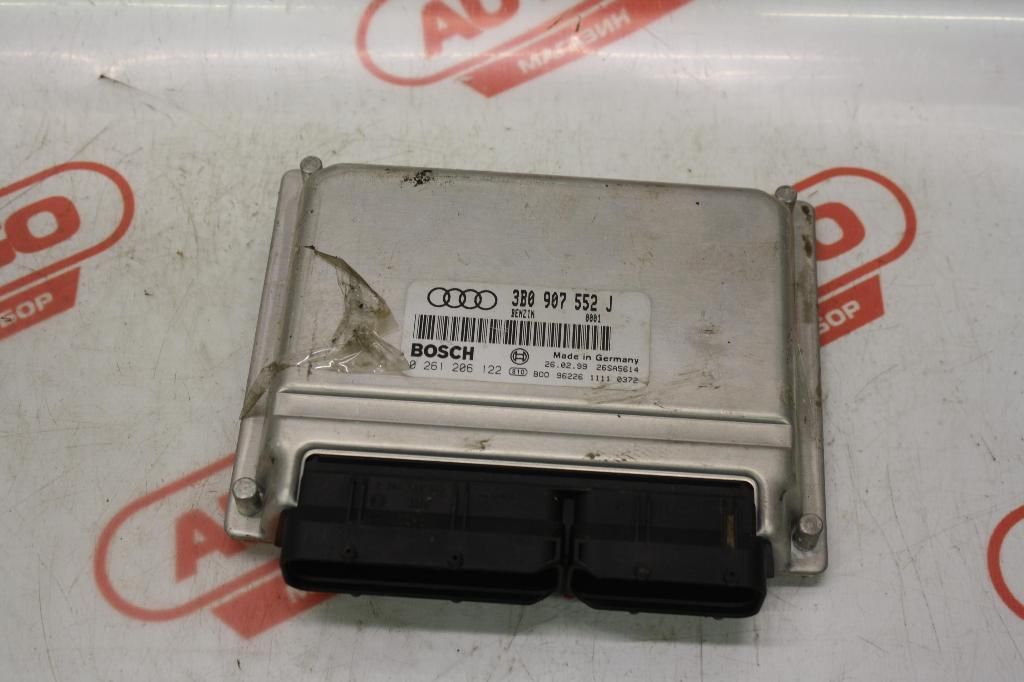 блок управления двигателем Audi A6 4B/C5 4A2 1999, 2.4 л., APS, бензин, МКПП, темно-синий, седан, передний привод, 3B0907552 - фото №1