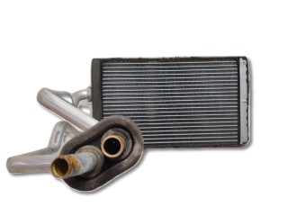 радиатор отопителя (печки) Mitsubishi Lancer 10 поколение CY2A 2007, 1.5 л., 4A91, бензин, АКПП, бежевый, седан, передний привод