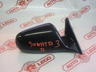 зеркало наружное правое Hyundai Sonata Y3 1993, G4CP, бензин, МКПП, зеленый, седан, передний привод, 87606-35110