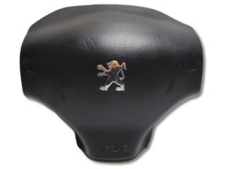 подушка безопасности водителя Peugeot 206 1 поколение [рестайлинг] 2A 2003, 1.4 л., KFW, бензин, МКПП, серебристый, передний привод, 93441166ZR