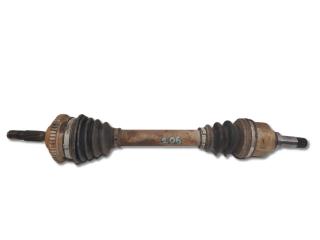 полуось передняя левая (приводной вал, ШРУС) Peugeot 206 1 поколение [рестайлинг] 2A 2003, 1.4 л., KFW, бензин, МКПП, серебристый, передний привод, 32723C