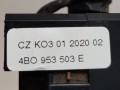переключатель подрулевой (стрекоза) Audi A6 4B/C5 4A2 1999, 2.4 л., APS, бензин, МКПП, темно-синий, седан, передний привод, 4B0953503E - фото №3