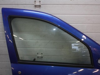 стекло двери передней правой Renault Logan 1 поколение L8 2008, 1.4 л., K7JA710 1, бензин, МКПП, синий, седан, передний привод