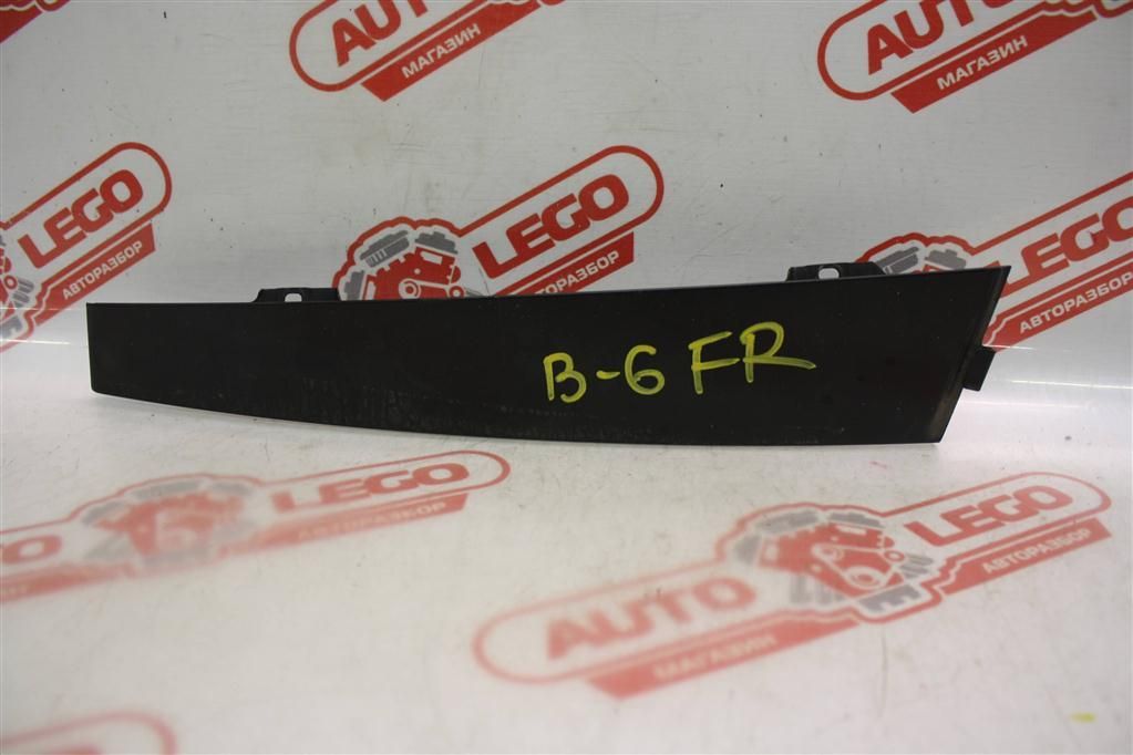 молдинг двери передней правой Volkswagen Passat B6 3BADR 2006, 1.6 л., BLF, бензин, МКПП, седан, передний привод, 3C4837902 - фото №1