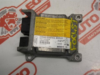 блок AirBag Ford Focus 1 поколение BK 2000, 1.8 л., EYDE, бензин, МКПП, красный, седан, передний привод, 2M5T14B056