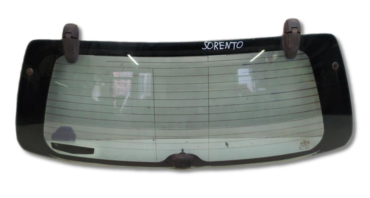 стекло заднее Kia Sorento 1 поколение BL 2002, 2.5 л., D4CB, дизель, АКПП, серебристый, полный привод, 43R-000384 - фото №1