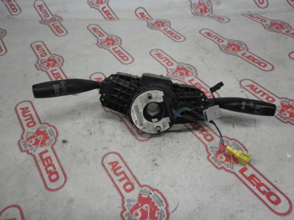переключатель подрулевой (стрекоза) Honda Fit Aria 1 поколение GD6 2002, 1.5 л., L15A, бензин, АКПП, серый, седан, передний привод, правый руль - фото №1