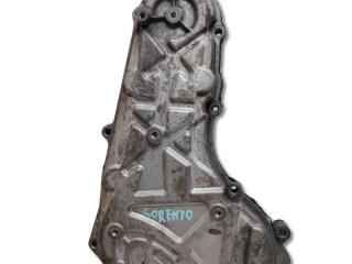 защита (кожух) ремня ГРМ Kia Sorento 1 поколение BL 2002, 2.5 л., D4CB, дизель, АКПП, серебристый, полный привод, 213804A000, 213604A000