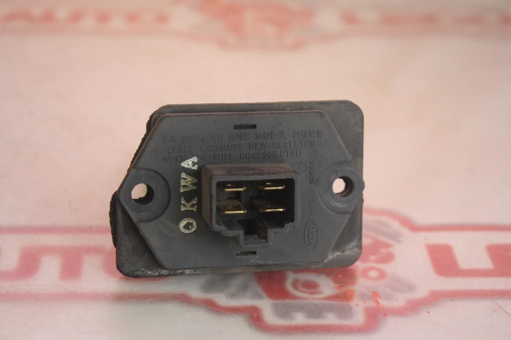 сопротивление печки Hyundai Sonata Y3 1993, G4CP, бензин, МКПП, зеленый, седан, передний привод, 97035-34000 - фото №1