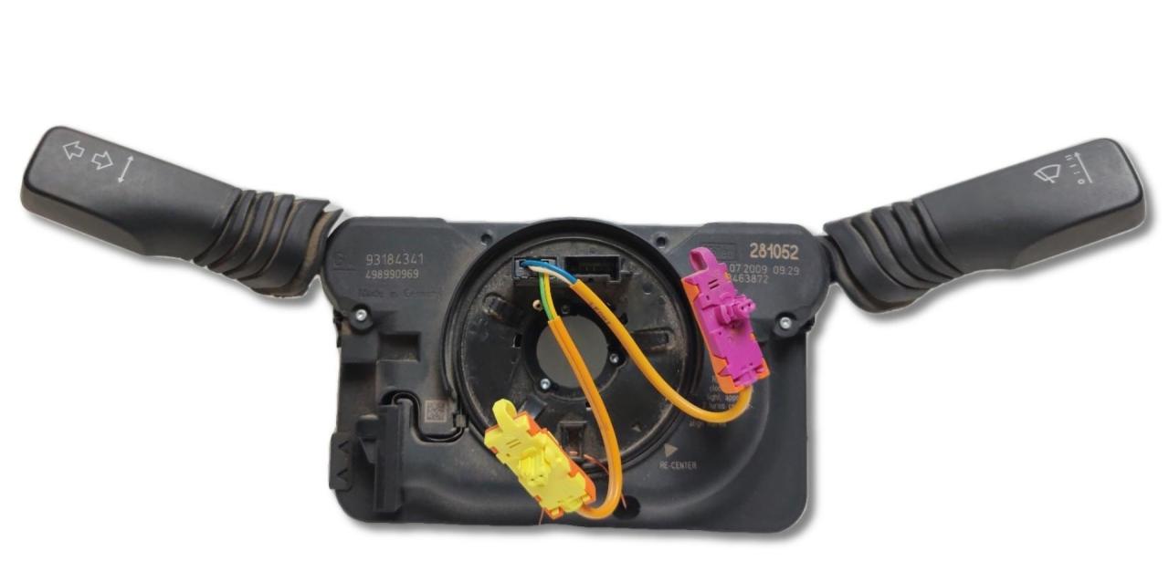 переключатель подрулевой (стрекоза) Opel Astra H B16 2007, 1.6 л., Z 16 XER, бензин, МКПП, черный, купе, передний привод, 93184341 - фото №1