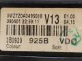 щиток приборов (приборная панель) Volkswagen Passat B5 [рестайлинг] 3B3 2002, 1.8 л., AWM, бензин, МКПП, синий, седан, передний привод, 3B0920927BX - фото №5