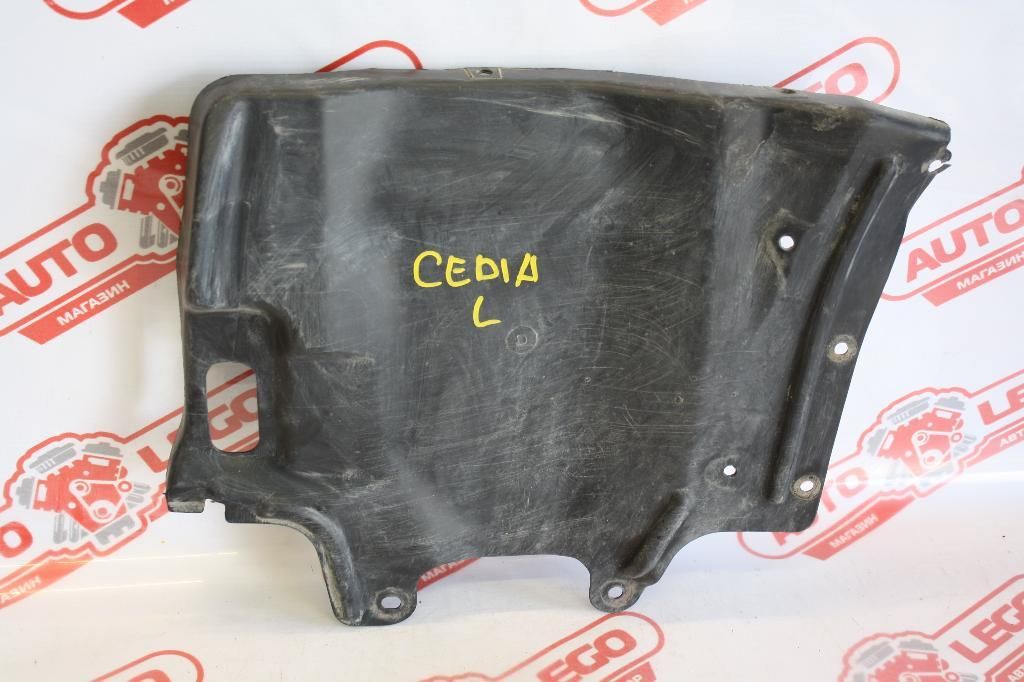 пыльник двигателя Mitsubishi Lancer Cedia 9 поколение CS2A 2001, 1.5 л., бензин, вариатор, серый, седан, правый руль, MR434771 - фото №1