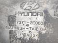 накладка двери (крышки) багажника Hyundai Tucson 1 поколение JM 2007, 2.0 л., G4GC, бензин, МКПП, темно-серый, универсал, полный привод, 87371-2E000 - фото №4