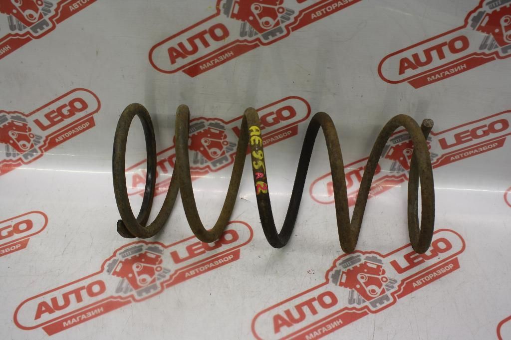 пружина задняя Toyota Sprinter E100 AE100 1994, 2.0 л., дизель, АКПП, белый, седан, передний привод, 4292519 - фото №1