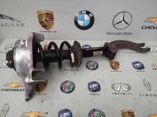 амортизатор передний левый Porsche Macan 1 поколение 2017, 3.0 л., дизель, правый руль, 95B413031E