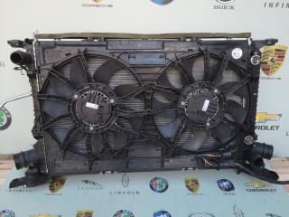 кассета радиаторов Porsche Macan 1 поколение 2017, 3.0 л., дизель, правый руль, 8K0121251AL, 95B121003A, 95B121207A, 95B959455A, 95B145805A