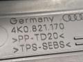 накладка крыла (уголок зеркала) переднего правая Audi A6 C8 2022, 2.0 л., бензин, 4K0821170 - фото №4