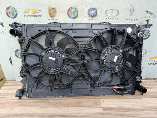 кассета радиаторов Porsche Macan 1 поколение [рестайлинг] 2020, 2.9 л., бензин, АКПП, 95B121003E, 4G0260401Q, 95B959455F, 95B959455G