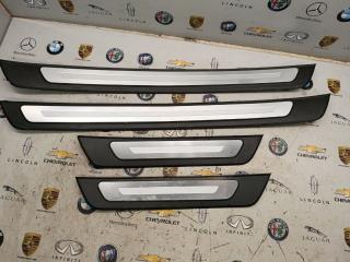 комплект накладок на пороги (внутренние) Audi A6 C8 2022, 2.0 л., бензин, 4K0853375, 4K0853376, 4K0853374, 4K0853373