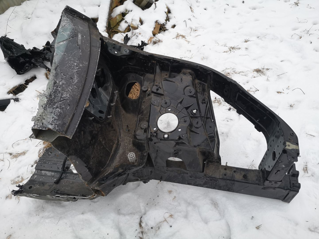 четверть передняя левая Porsche Cayenne PO536 2022, 4M0805457C - фото №1