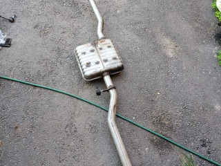 глушитель GMC Terrain 2 поколение 2019, 1.5 л., бензин, передний привод