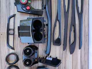 комплект декоративных накладок (дерева) салона Alfa Romeo Stelvio 1 поколение 2018, 2.0 л., бензин, АКПП, 156127967, 156122778, 156122781, 156122779