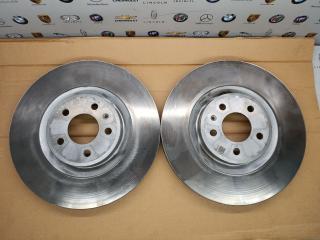 диски тормозные (комплект) Porsche Macan 1 поколение [2-й рестайлинг] 2022, 2.0 л., бензин, АКПП