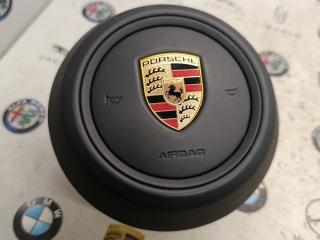 подушка безопасности водителя Porsche Macan 1 поколение [2-й рестайлинг] 2023, 2.0 л., бензин, АКПП, 95B880201DP