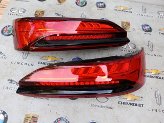 фонарь задний Audi Q7 4M [2-й рестайлинг] 2024, 3.0 л., бензин, 4M0945076D, 4M0945075D